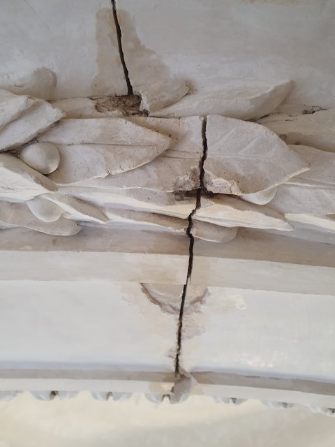 herengracht 571 amsterdam koepel plafond gewelf stucwerk restauratie conservering