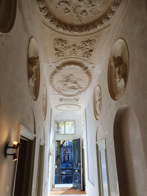 keizersgracht amsterdam conservering restauratie stucwerk wandkunst