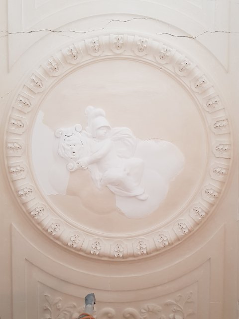 keizersgracht amsterdam conservering restauratie stucwerk wandkunst