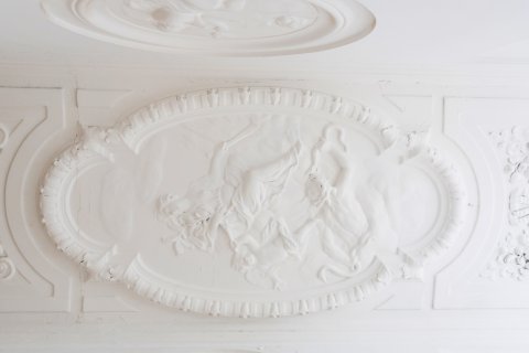 keizersgracht amsterdam oorlog vrede stucgang kunstwerk restauratie conservering