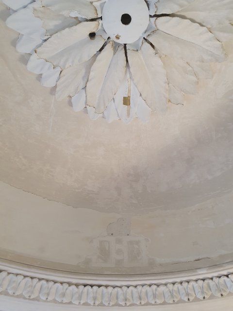 herengracht 571 amsterdam koepel plafond gewelf stucwerk restauratie conservering