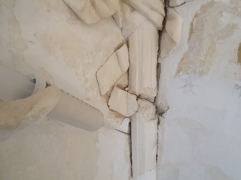 herengracht 571 amsterdam koepel plafond gewelf stucwerk restauratie conservering