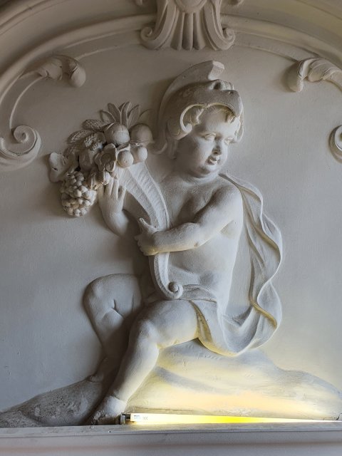 singel amsterdam van logteren stucwerk stucgang kunstwerk conservering restauratie