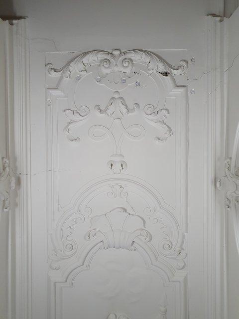 singel amsterdam van logteren stucwerk stucgang kunstwerk conservering restauratie
